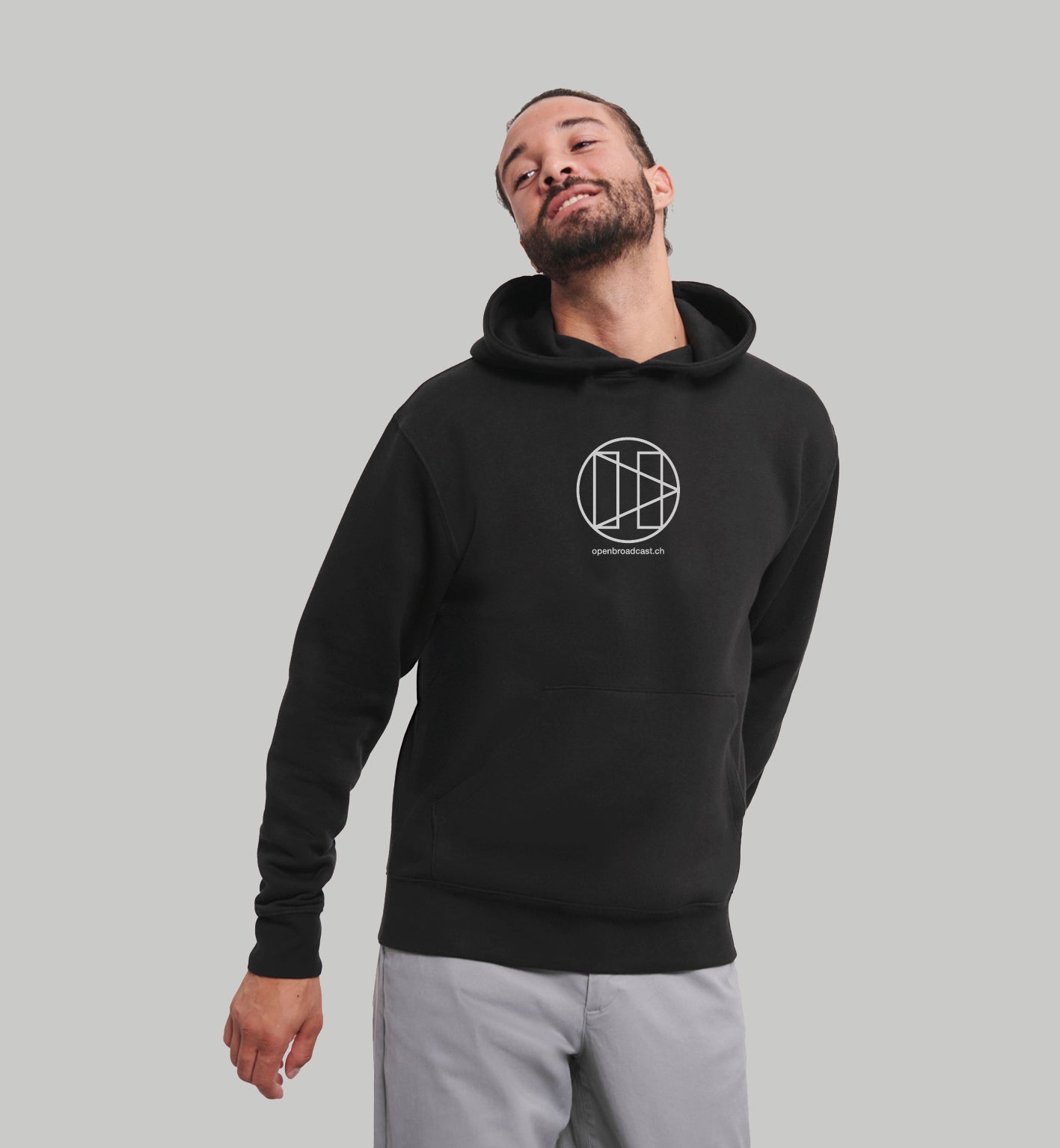 Hoodie Schwarz Unisex